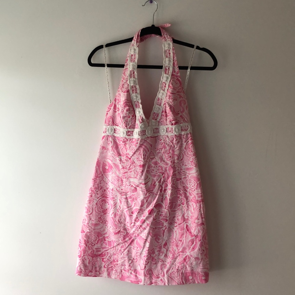 Lilly Pulitzer halter summer dress